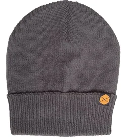 Caps & Mützen*BioworldMerch Unisex Mütze Damen und Herren Beanie mit kleinem Logo-Patch KC28QJDES Grau