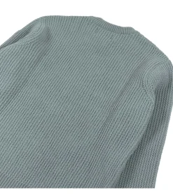 Pullover & Sweater*Universal Works. Loose Crew Herren Strick-Pullover stylischer Woll-Pullover Mint-Grün