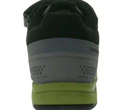 Radsport|Sneaker & Turnschuhe*UNPARALLEL UP Link Damen oder Herren Fahrrad-Schuhe mit EVA-Sohle MTB-Schuhe vibrationsabsorbierende Sport-Sneaker mit OrthoLite Fahrrad-Sport mit Klettverschluss 291522 in Dunkelgrau/Grün oder Dunkelblau/Grau