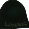 Caps & Mützen*BioworldMerch UNSC Unisex Beanie Baumwoll-Mütze im klassischen Schnitt KC160562HLO Schwarz/Grün