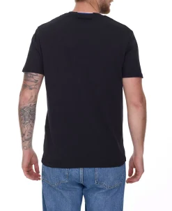 T-Shirts & Tank Tops*U.S. POLO ASSN. Herren Basic T-Shirt mit Marken-Stickerei Baumwoll-Shirt US40 154 035 002387 in Schwarz, Navy, Weiß oder Rot