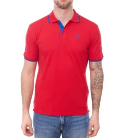 Hemden & Poloshirts*U.S. POLO ASSN. Herren Polo-Shirt Basic-Shirt Baumwoll-Shirt Kurzarm-Shirt in verschiedenen Farben