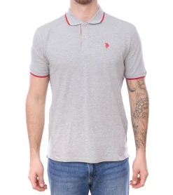 Hemden & Poloshirts*U.S. POLO ASSN. Herren Polo-Shirt Basic-Shirt Baumwoll-Shirt Kurzarm-Shirt in verschiedenen Farben