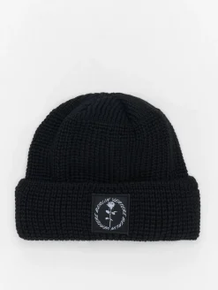 Caps & Mützen*Vertere Berlin Circle Logo Beanie schwarz