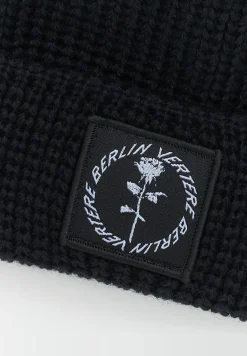 Caps & Mützen*Vertere Berlin Circle Logo Beanie schwarz