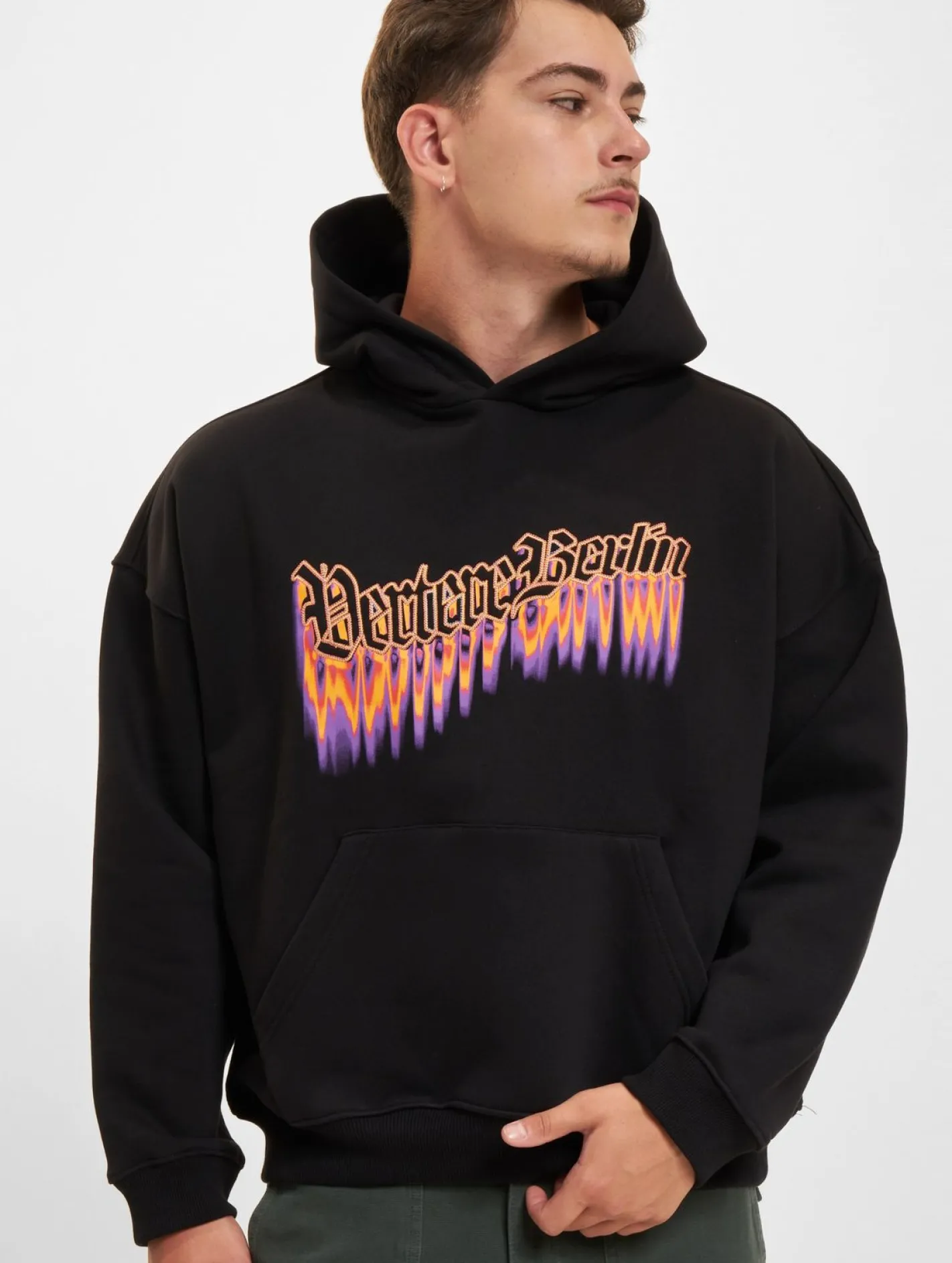 Pullover & Sweater*Vertere Berlin Sinners Club Hoodies schwarz