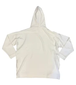 Sweater & Pullover*vestino Damen Hoodie mit Seitentaschen Kapuzen-Pullover Alltags-Pulli 900901 Creme-Weiß