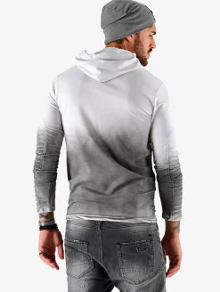 Pullover & Sweater*vsct Biker Hoodie grau