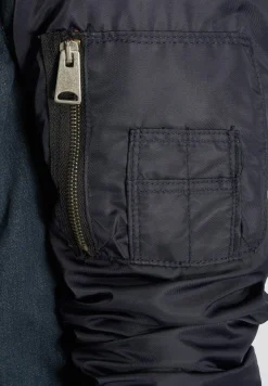 Jacken & Mäntel*vsct Bomberärmel Jeansjacke blau