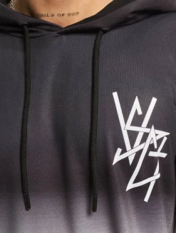 Pullover & Sweater*vsct Clubwear Graded Logo Hoodie schwarz