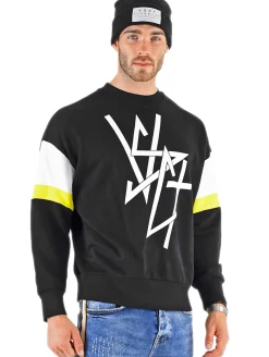 Pullover & Sweater*vsct Coach Retro Crew Pullover blau