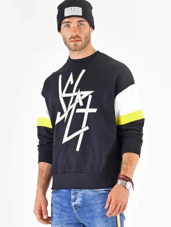 Pullover & Sweater*vsct Coach Retro Crew Pullover blau