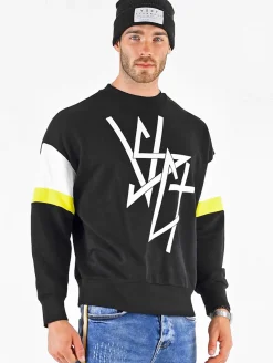 Pullover & Sweater*vsct Coach Retro Crew Pullover blau