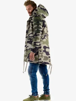 Mäntel & Jacken|Jacken & Mäntel*vsct Corporate Army Parka Camouflage