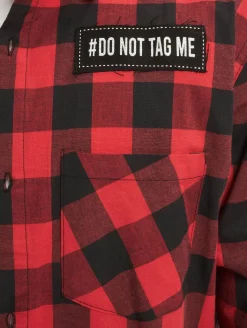 Hemden & Poloshirts*vsct Customized Kariertes Tageshemd rot