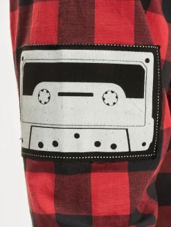 Hemden & Poloshirts*vsct Customized Kariertes Tageshemd rot