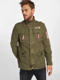 Jacken & Mäntel*vsct Customized Tiger Leichte Jacke khaki