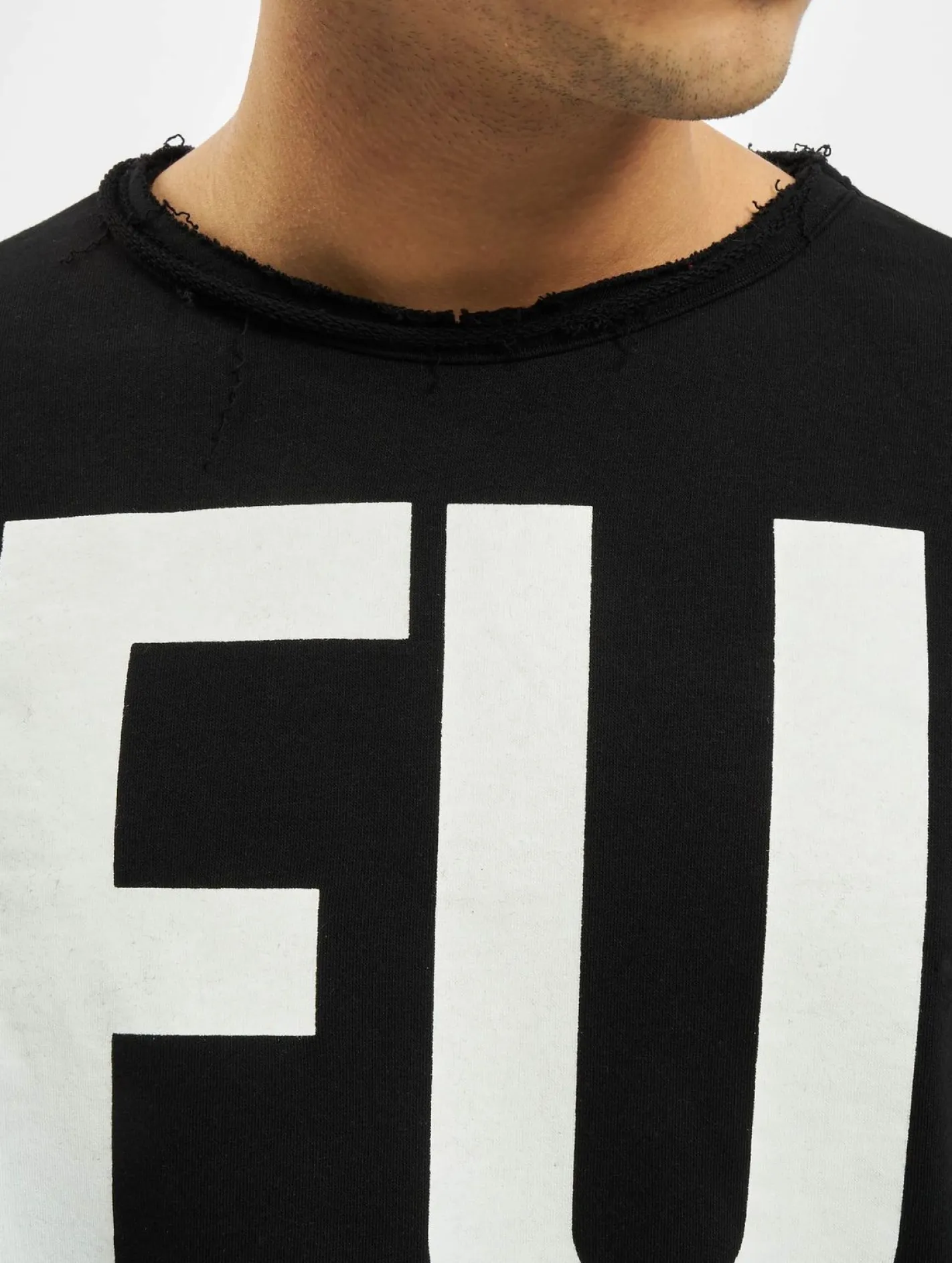 Pullover & Sweater*vsct F*ck Pullover schwarz