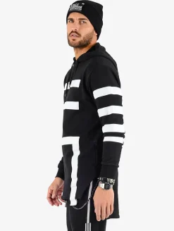 Pullover & Sweater*vsct Geomatrix Hoodie schwarz