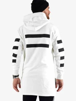 Pullover & Sweater*vsct Geomatrix Hoodie weiß