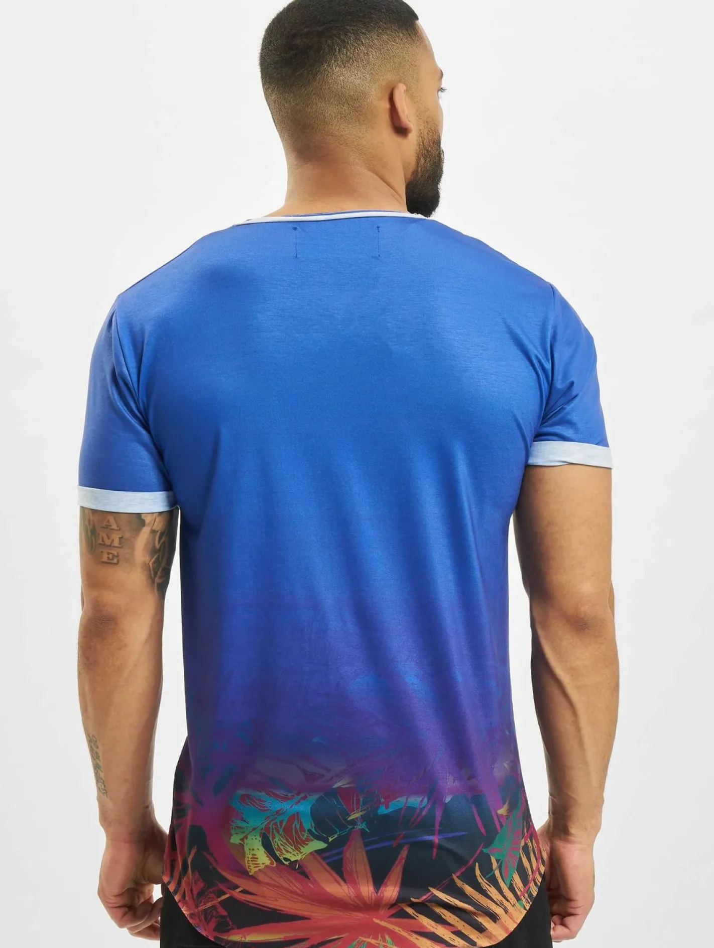 T-Shirts & Tank Tops*vsct Graded Blue Deep Sea T-Shirt blau