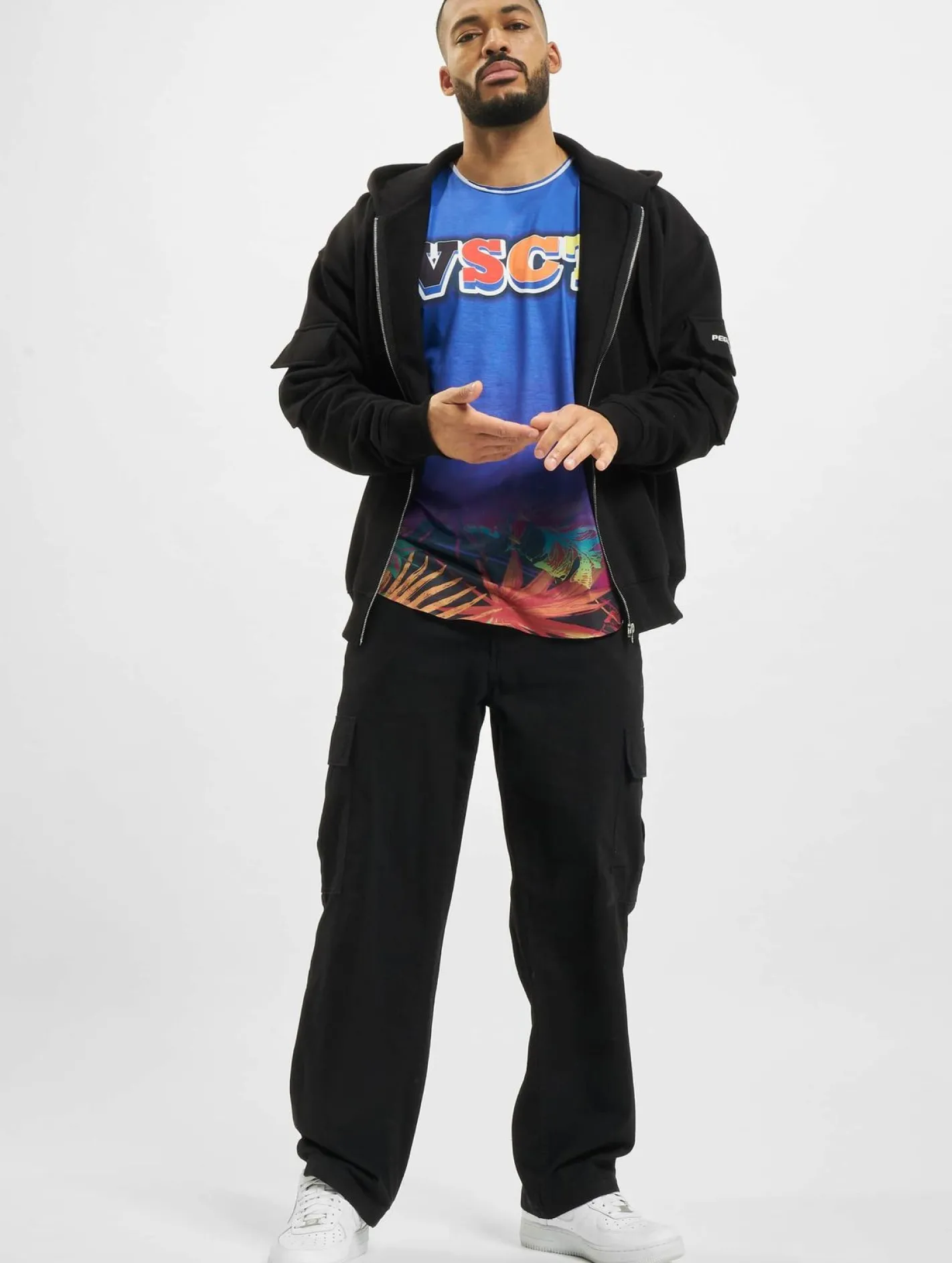 T-Shirts & Tank Tops*vsct Graded Blue Deep Sea T-Shirt blau