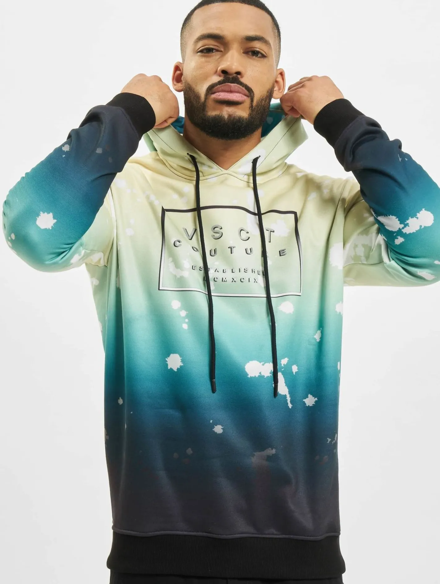 Pullover & Sweater*vsct Graded Galaxy Hoodie farbig