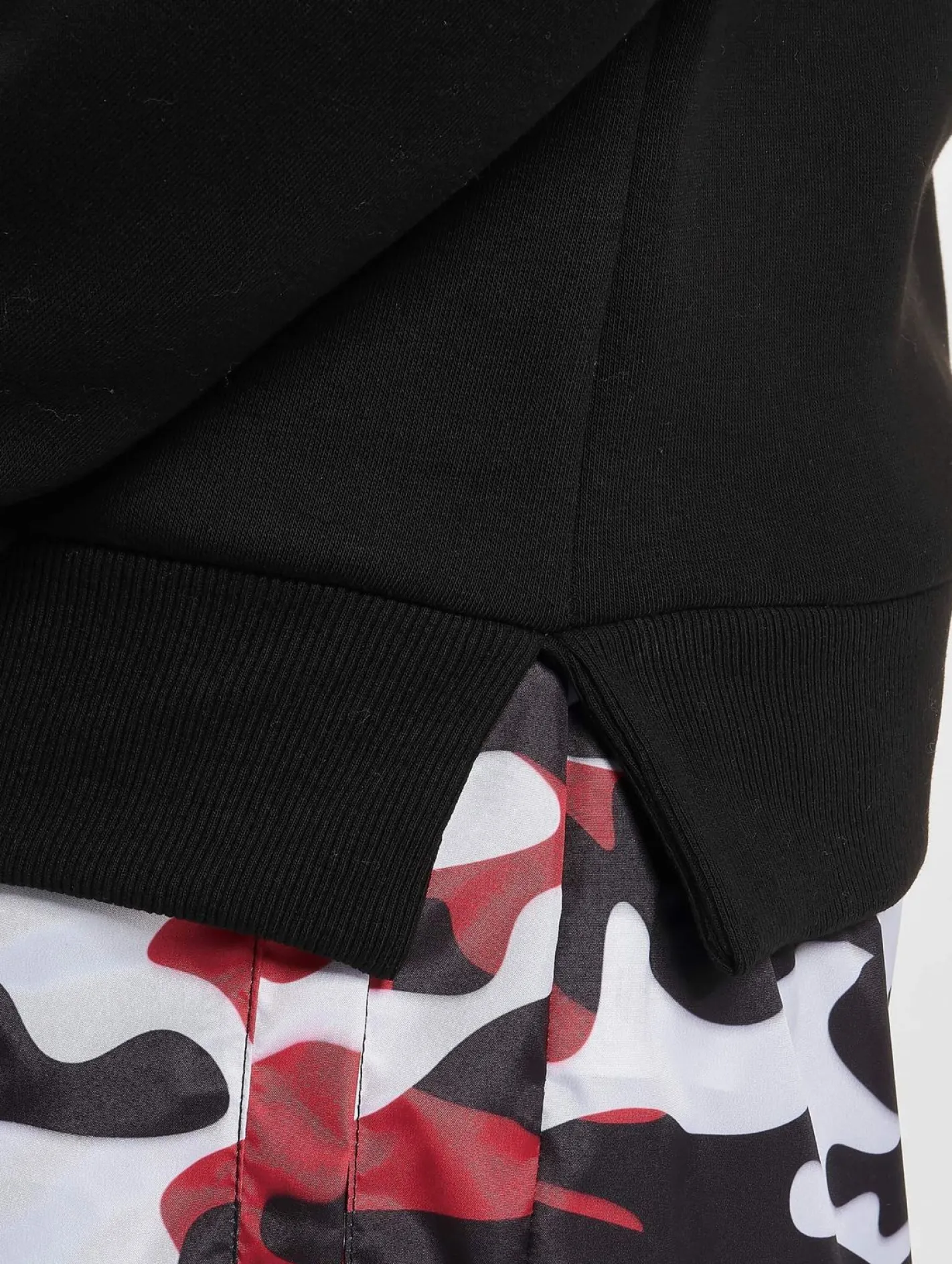 Pullover & Sweater*vsct Heavy Kangu Pkt Log Hoodie schwarz