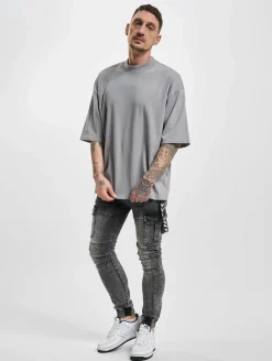 Jeans & Hosen*vsct Keanu Biker Cargo Hosenträger Black Acid