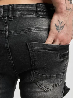 Jeans & Hosen*vsct Keanu Biker Cargo Schnürsenkel Schwarz