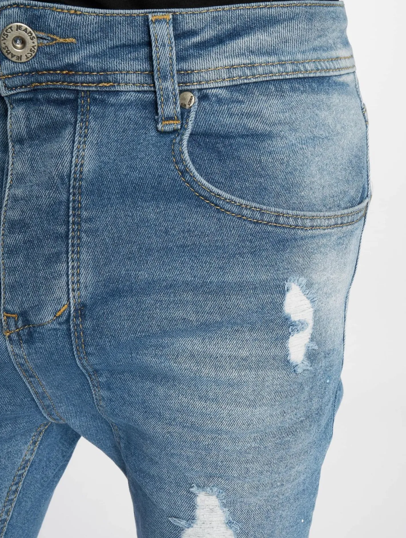 Jeans & Hosen*vsct Keanu Lowcrotch Slim Fit Jeans blau