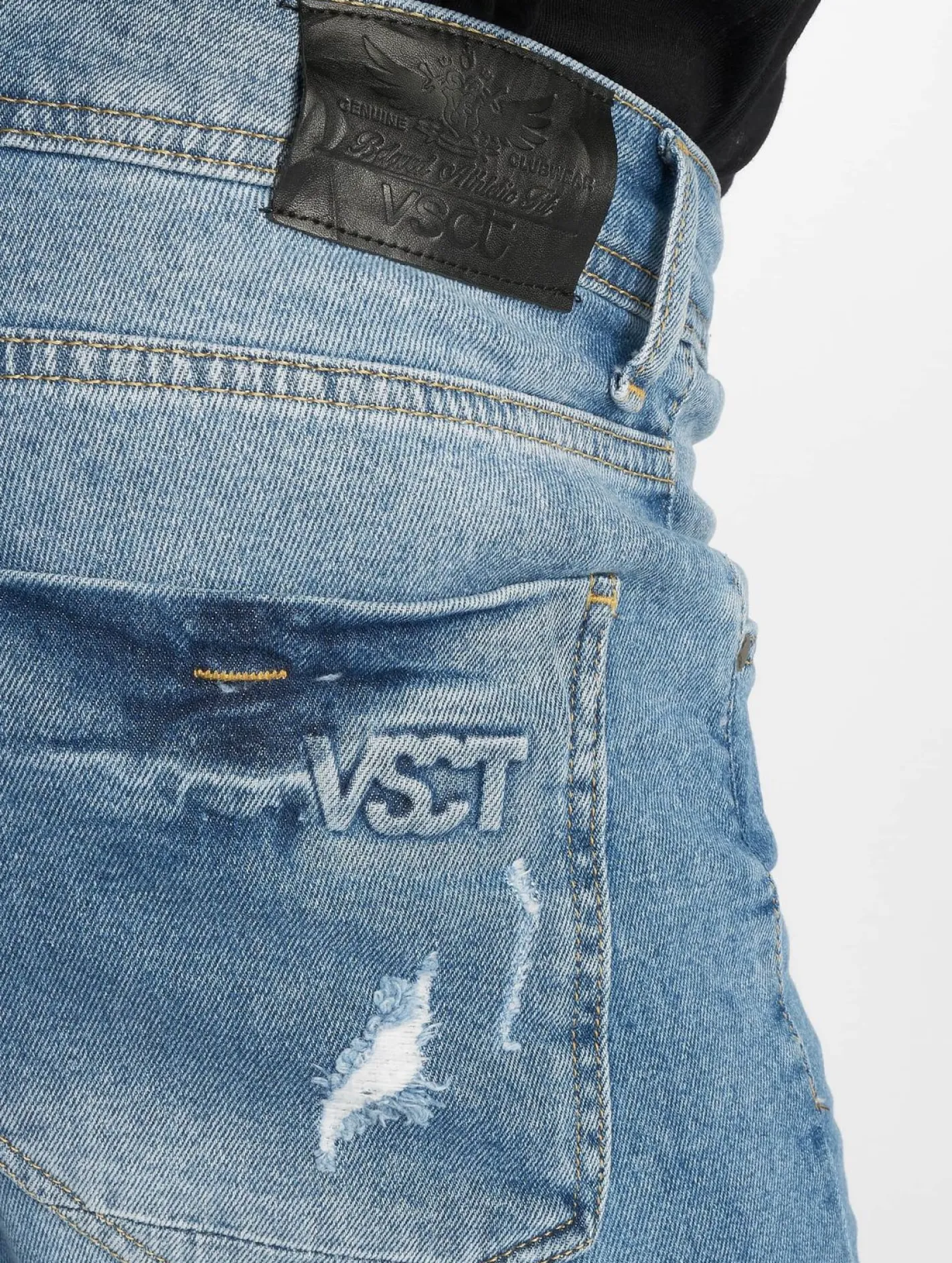 Jeans & Hosen*vsct Keanu Lowcrotch Slim Fit Jeans blau