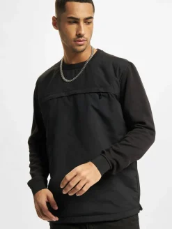 Pullover & Sweater*vsct Minimal Adjust Crewneck Fine Pullover schwarz