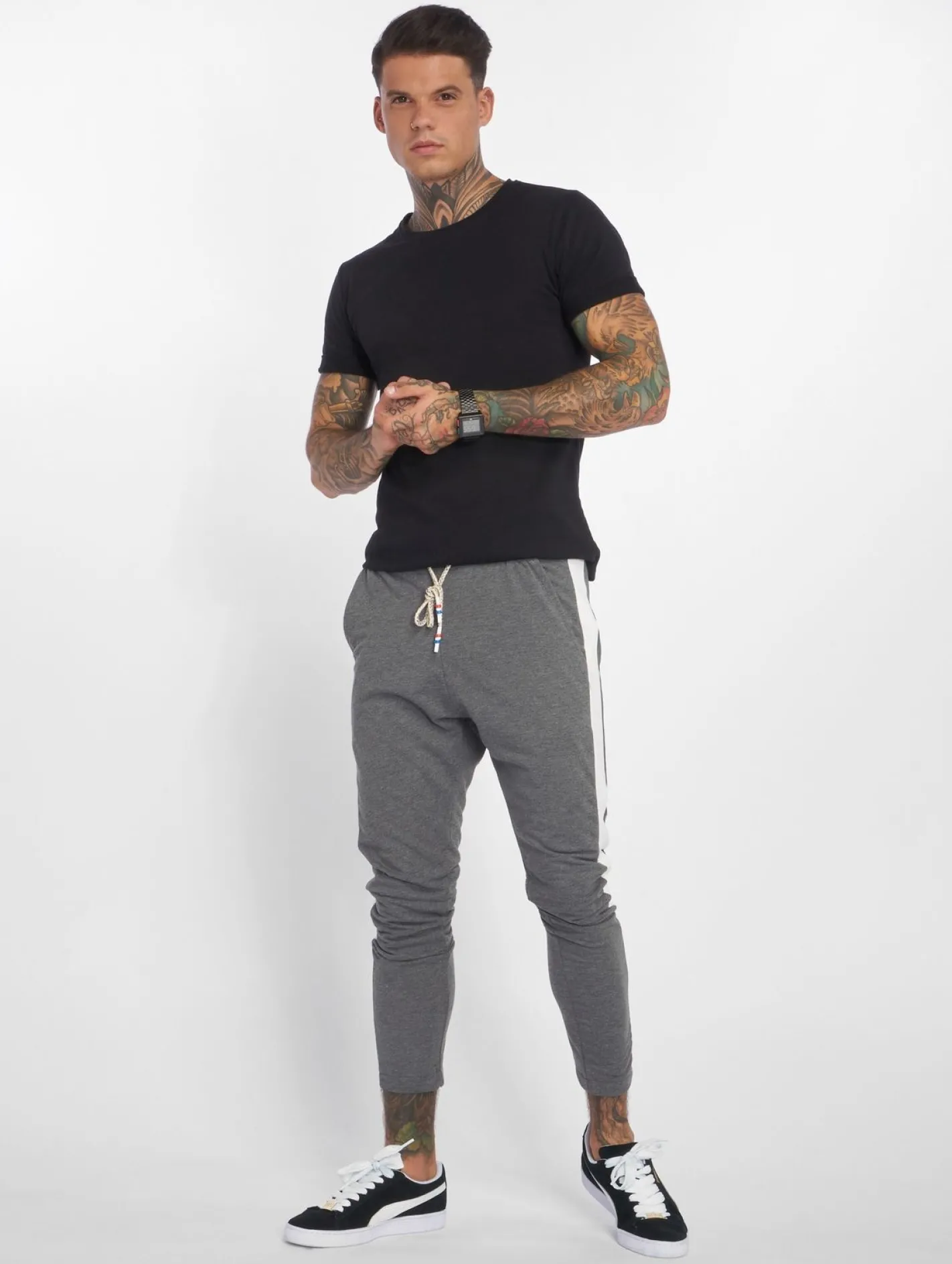 Jogginghosen & Fitnessmode|Jeans & Hosen*vsct Minimal Sweat Pant grau
