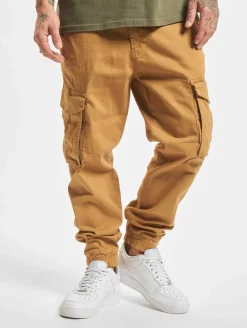 Jeans & Hosen*vsct Nick Cuffed Laces Velcro Antifit Jeans Sahara