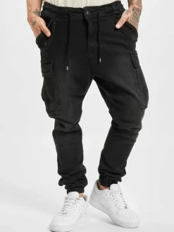 Jeans & Hosen*vsct Norman Baggy Cargo Cargo schwarz