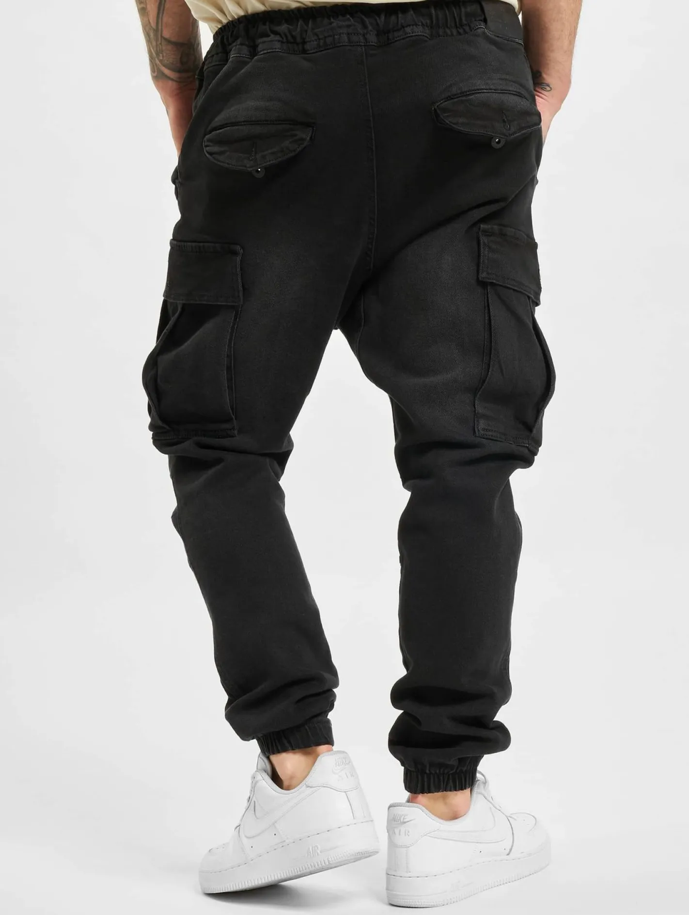 Jeans & Hosen*vsct Norman Baggy Cargo Cargo schwarz