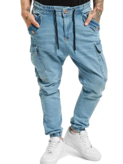 Jeans & Hosen*vsct Norman Baggy Cargohose gebleicht
