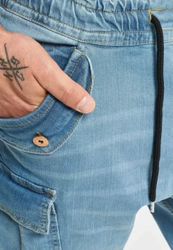 Jeans & Hosen*vsct Norman Baggy Cargohose gebleicht