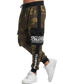 Jeans & Hosen*vsct Norman Camo Logo Streifen Cargo-Tarnung