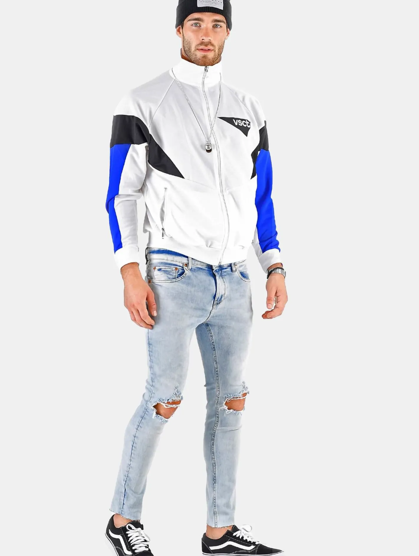 Jacken & Mäntel*vsct Retro Logo Trainingsjacke Original