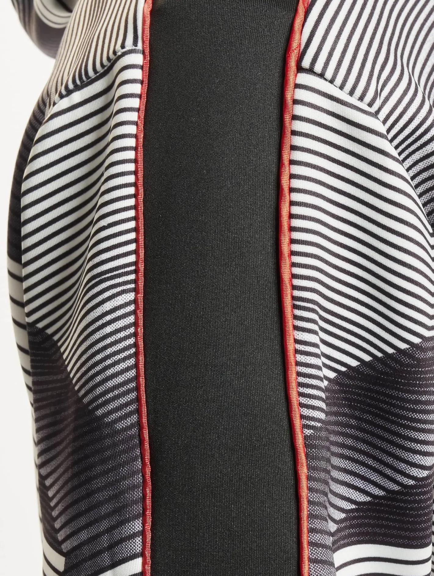 Pullover & Sweater*vsct Sound Waves Zip Hoodie schwarz