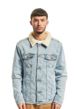 Jacken & Mäntel*vsct Trucker Denim Jeansjacke blau