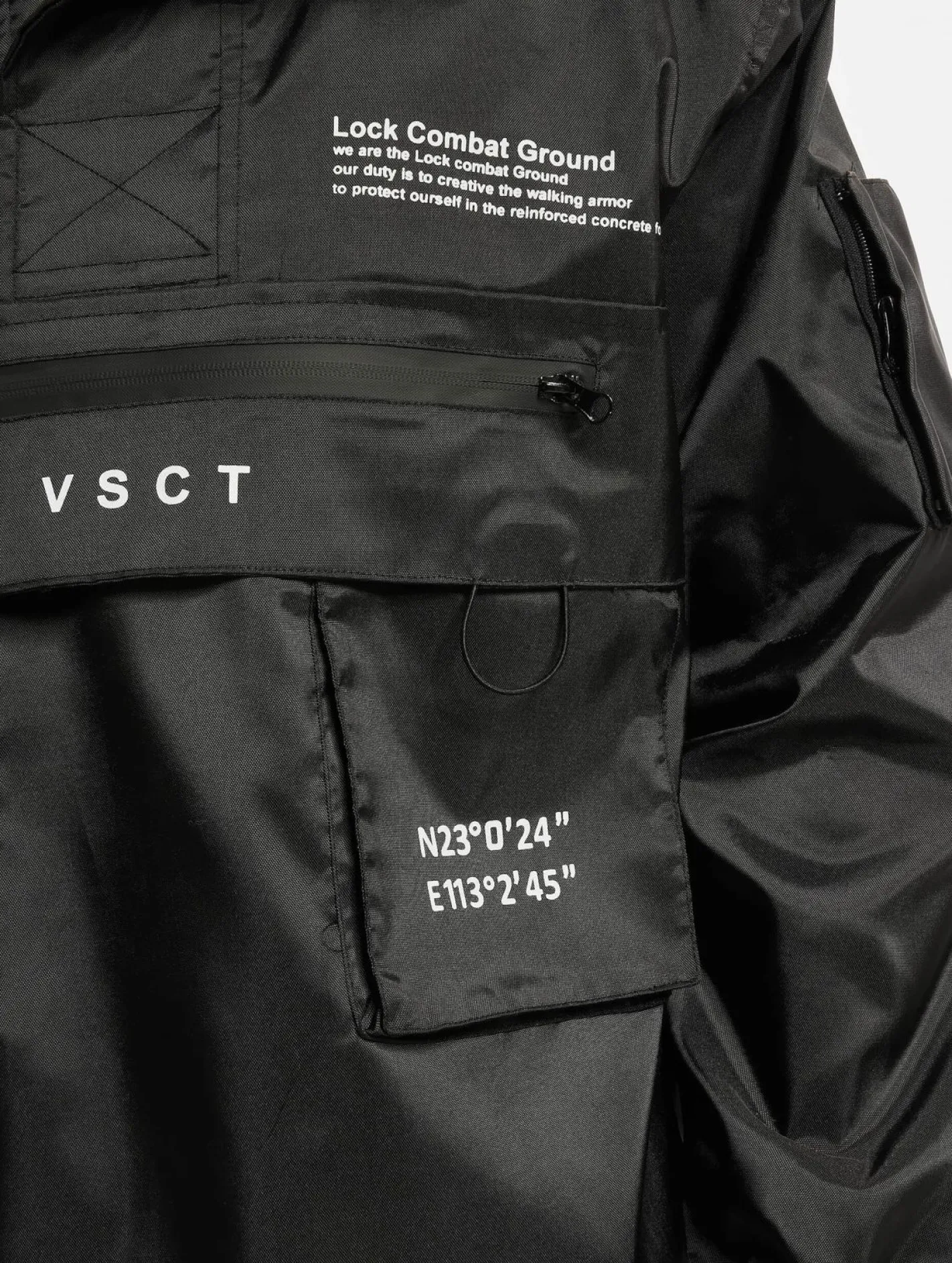 Jacken & Mäntel*vsct Utility Overhead Multifunktions-Leichtjacke schwarz