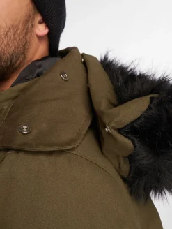 Jacken & Mäntel*vsct Zip Decor Winterjacke Khaki