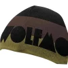 Caps & Mützen*BioworldMerch Wolfmother Beanie kuschelige Mütze stylische Strick-Beanie Fan-Artikel KC109932WLM Schwarz/Grau/Gelb