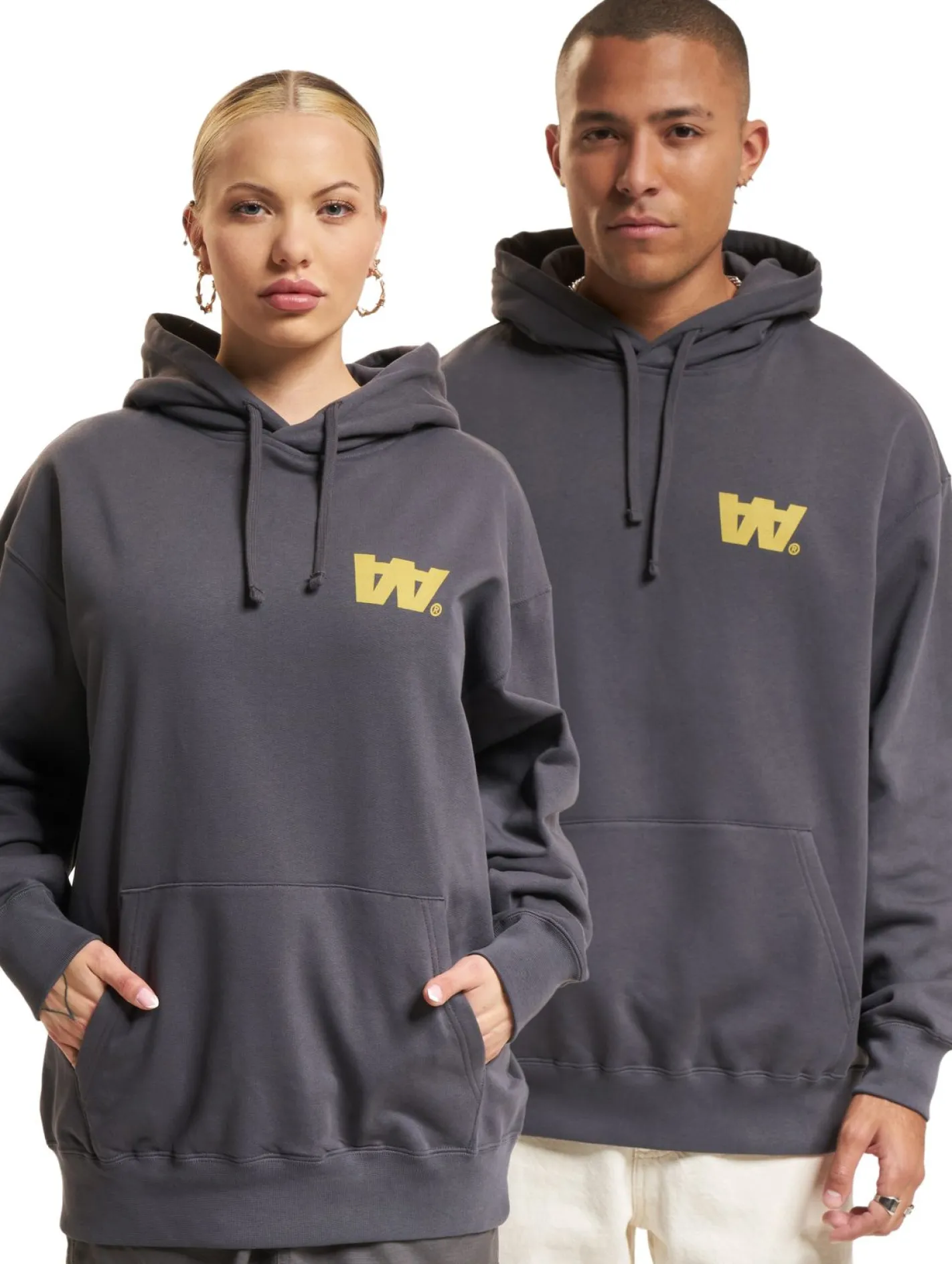 Sweater & Pullover|Pullover & Sweater*Wood Wood Cass Letter Hoodie eisen