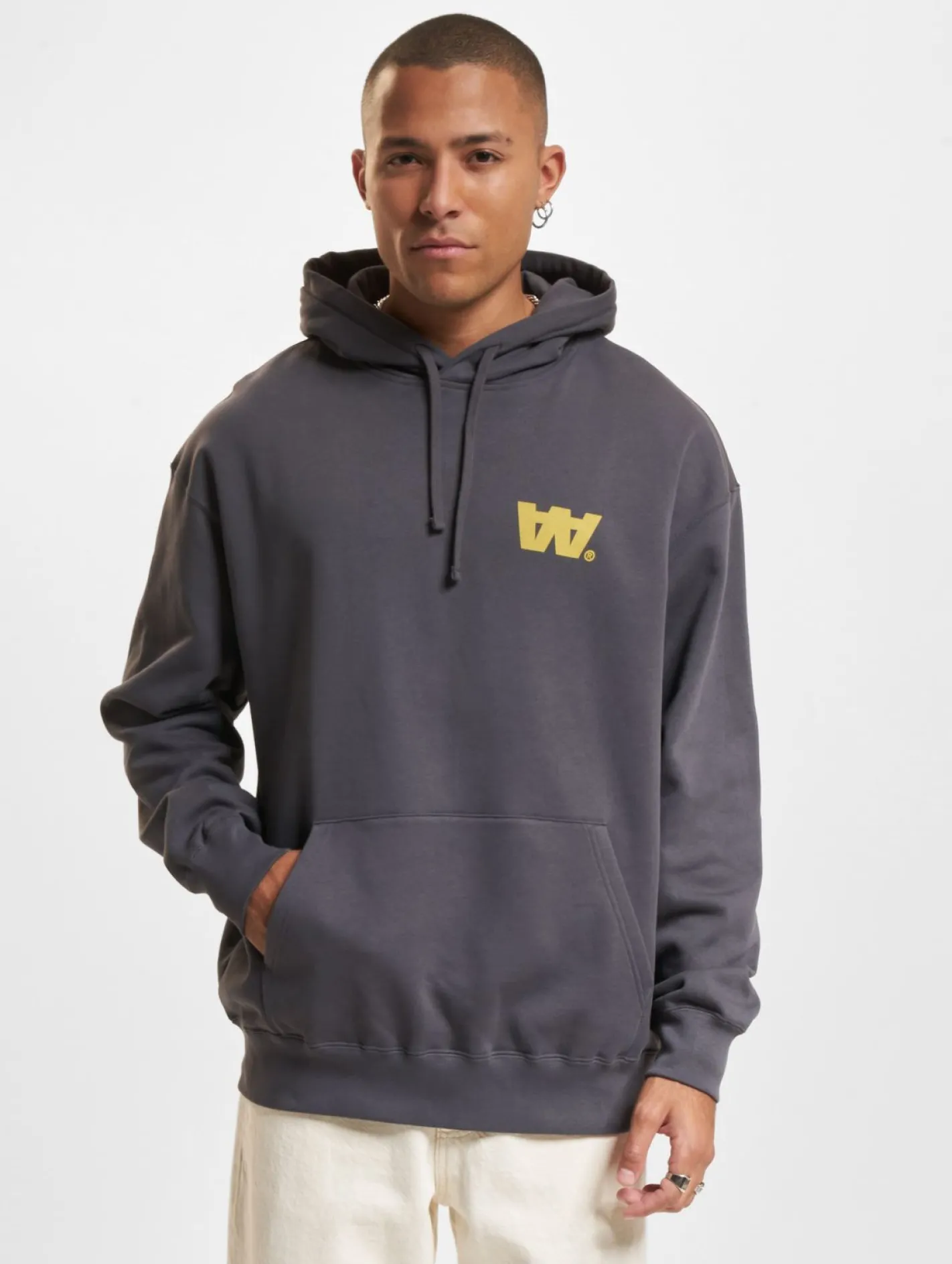 Sweater & Pullover|Pullover & Sweater*Wood Wood Cass Letter Hoodie eisen