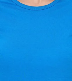 Tops & T-Shirts*WORXWEAR Damen T-Shirt modisches Rundhals-Shirt mit 180gsm Kurzarm-Shirt in Weiß, Blau, Orange, Hellgrün, Pink oder Dunkelgrün