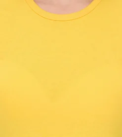 Tops & T-Shirts*WORXWEAR Damen T-Shirt modisches Rundhals-Shirt mit 180gsm Kurzarm-Shirt in Gelb, Grün, Violett, Schwarz, Navy oder Rot